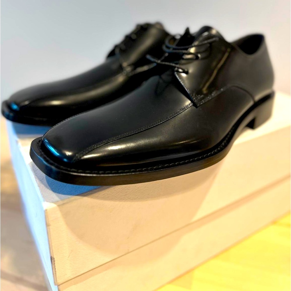 ‼️SOLD‼️ BALENCIAGA Square-Toe Derby Shoes
